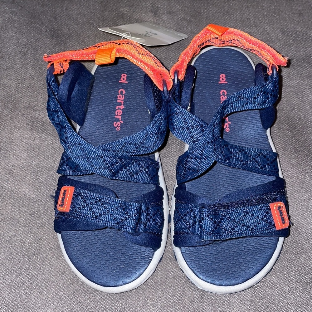 Carter’s size 8 boys sandals. - Picture 2 of 5
